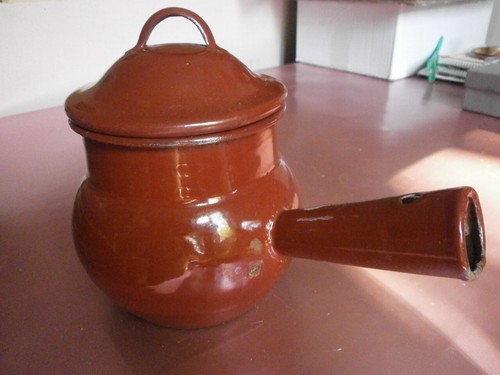 Ancien pot pichet metal - pot,