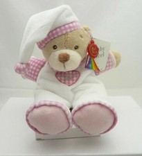 KEEL TOYS OURS VELOURS BLANC/
