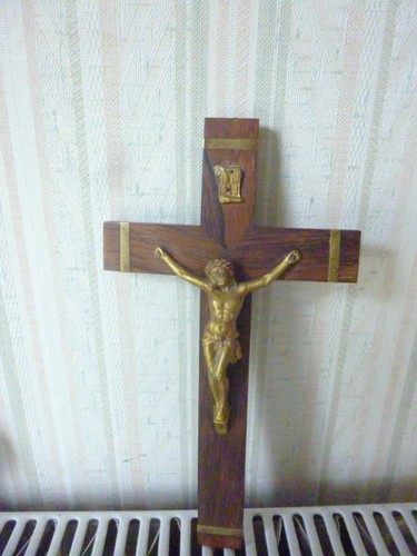 Ancien crucifix pendentif - crucifix,