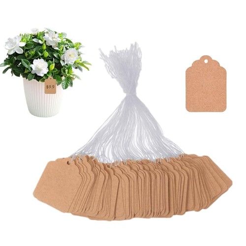 500 pièces kraft etiquette - 500,