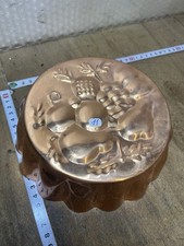 Ancien Moule a Gâteau  En Cuivre Étamé , Kouglof,  Réf N.11