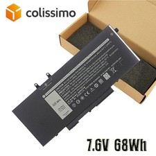 7.6V 68Wh 4GVMP H82T6 Batterie pour Dell Latitude 5400 5500 Precision 3540 3550