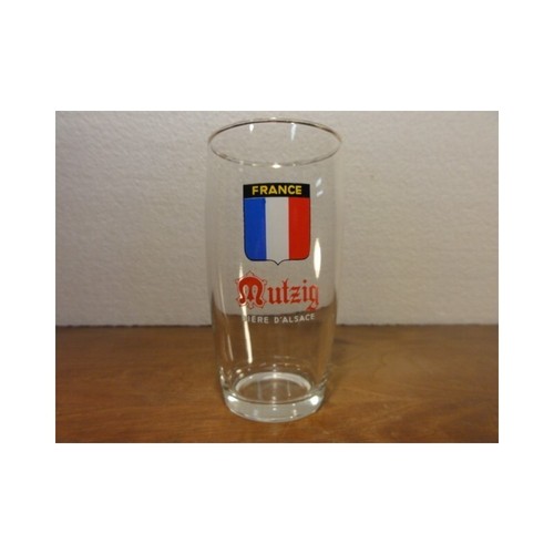Rare verre bière - , mutzig