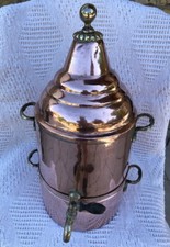 Samovar ancien en cuivre