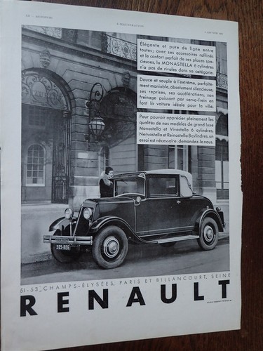 Renault monastella 137 - 137, regie