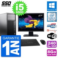PC Tour HP Z240 Ecran 27"