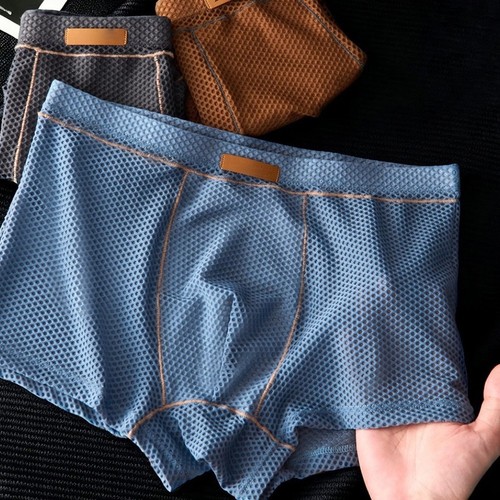 Boxer short maille - , soie