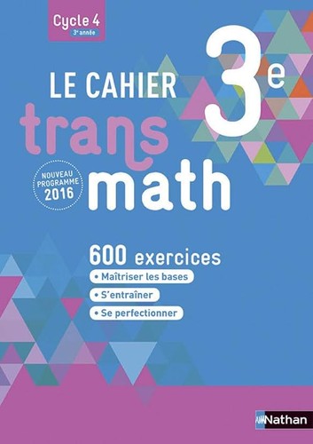 Cahier transmath - cahier,