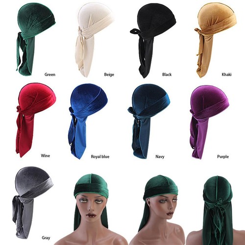 Bandana velours bonnet - en,
