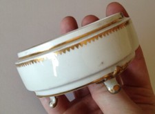 Ancienne Petite coupe Saleron Porcelaine Vienne XIXéme