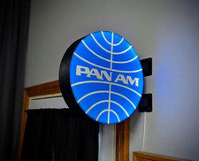 Enseigne Lumineuse Pan Am LED
