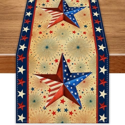 Stars stripes patriotic table - stripes,