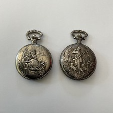 lot 2 montres gousset automobile chasse BEUCHAT quartz et LE VAN mécanique TBE