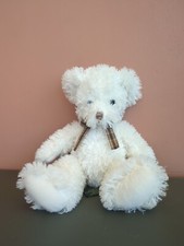 peluche Ours Blanc Nina Russ Berrie