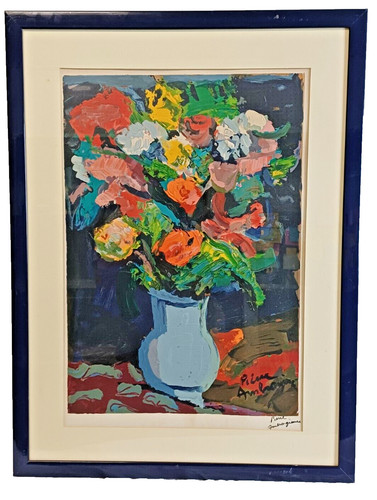 Lithographie nature morte - lithographie,