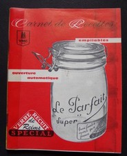 § ancien carnet de recettes