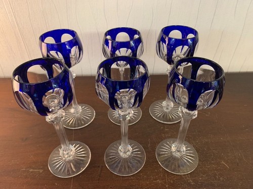 Verres vin du - du, rhin
