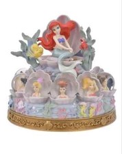 Figurine Ariel Snow Globe Disney Japan Limited THE LITTLE MERMAID 35th 2024 Rare