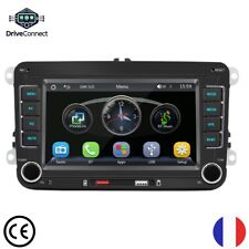 Autoradio Multimédia HD Double DIN CarPlay Android Auto Sans Fil VW Seat Skoda