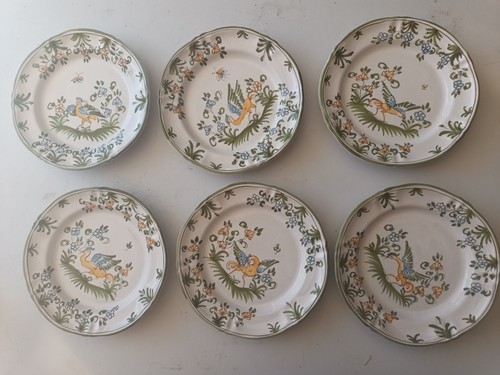 Lot assiettes dessert - dessert,