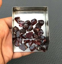 20 pièces de grenat rouge naturel brut taille 10-12 mm cristal de guérison...