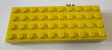 Lego 6212 Brick 4x10 Yellow