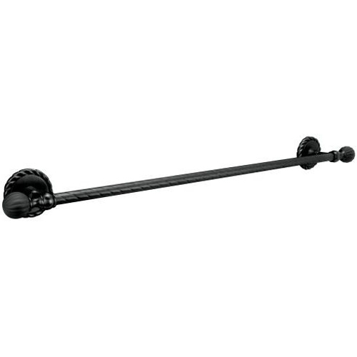 Flat matte black - black, towel