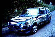 2 Diapositives Rallye de PICARDIE 1983 - FIAT RITMO ABARTH 125 TC - P. GERMAIN -