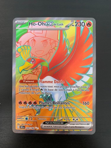 Carte pokémon ex de - ho-oh,