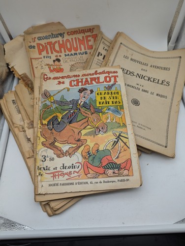 Lot anciennes charlot - lot, anciennes,