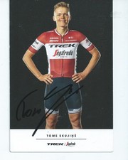 TDF CYCLISME autographe  de  SKUJINS  TOMS      team  TREK