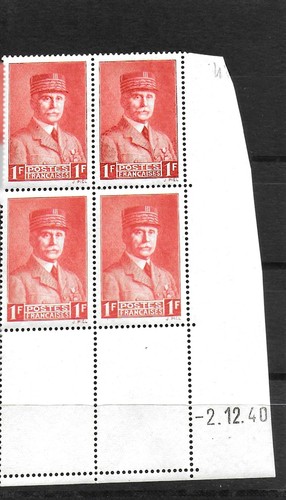 France coins dates timbres - coins,