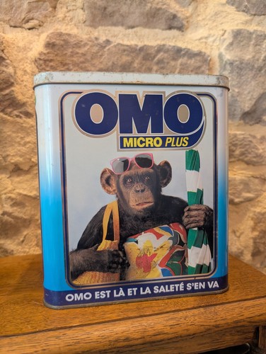 Baril publicitaire lessive - baril, omo