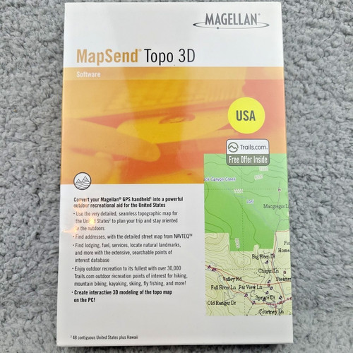Magellan mapsend topo - magellan,
