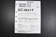 Pioneer XC-IS21T CD Tuner Deck