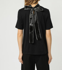 Joli T-Shirt Zara Coton Noir