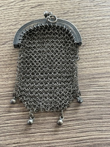 Ancien porte monnaie maille - ancien,