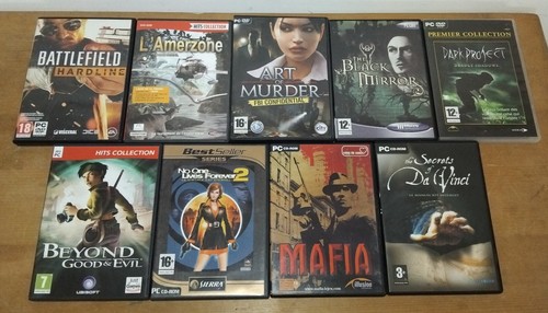 Lot jeux vidéo pc - lot,