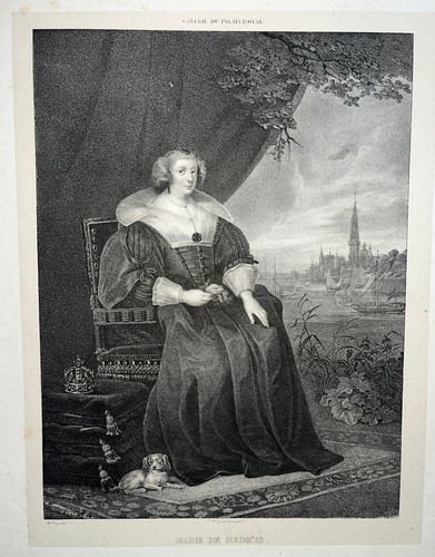 Marie medicis portrait - marie,