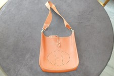 sac hermes evelyne marron