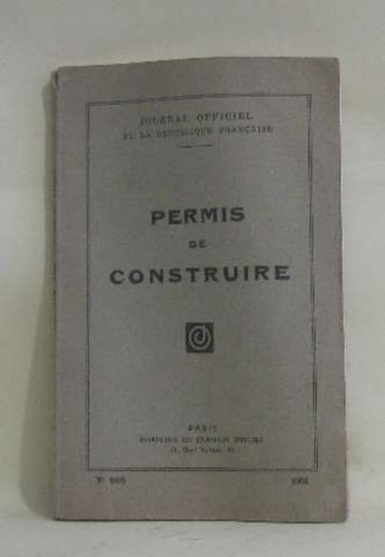 Permis construire bon - construire, |