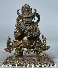 6.4" Ancien Tibet Bronze Or