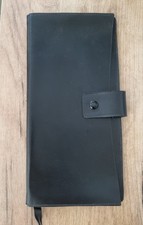 Le Tanneur - Porte-carte routière en cuir noir - Vintage