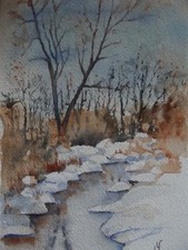 Aquarelle originale signée