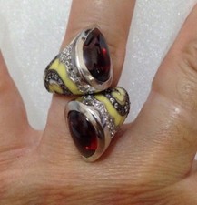 Bague TOI ET MOI En Email UNA