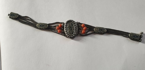 Bracelet ancien argent - argent, et