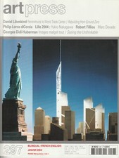 Revue ART PRESS #297 janvier 2004 WTC Daniel Liebeskind Yukio Nakagawa..