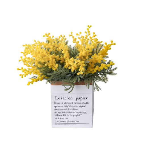 Fleurs artificielles jaunes - , 33