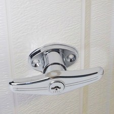 Serrure à poignée en T étanche pour portes de garage pour caravanes et campin