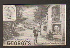 ARTISTE / M. GEORGY'S , IMITATEUR TRANSFORMISTE au CONSORTIUM du CINEMA en 1912